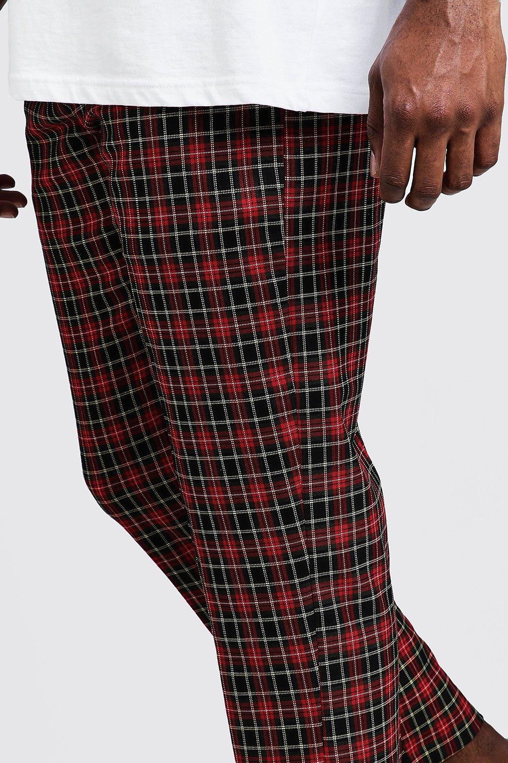 plaid pants mens big and tall